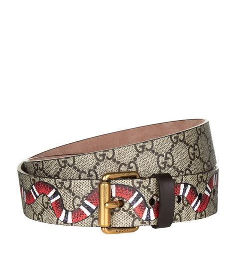 fake gucci snake belty|gucci snake belt men's.